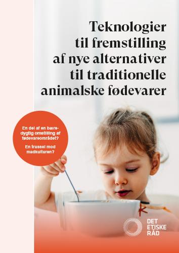 Teknologier til fremstilling af nye alternativer til traditionelle animalske fødevarer