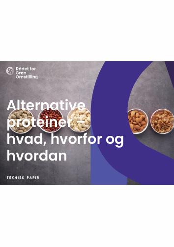 Alternative proteiner – hvad, hvorfor og hvordan?